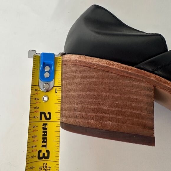 Madewell Brady Ankle Bootie Black Leather Lowcut Size 7.5 - Picture 8 of 10